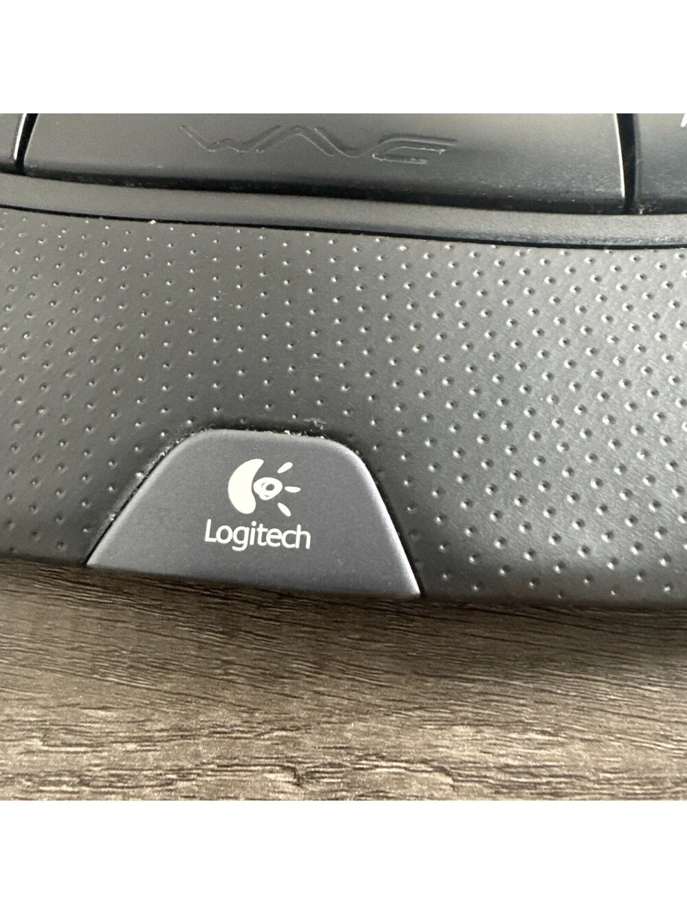 Logitech K350 Wireless Wave Keyboard Ergonomic Design NO DONGLE